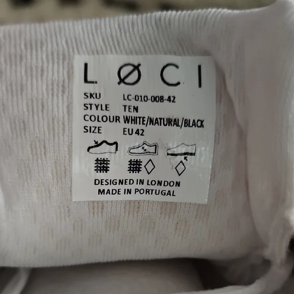 Loci Ten Vegan Logo High-Top Sneakers - Picture 10 of 16